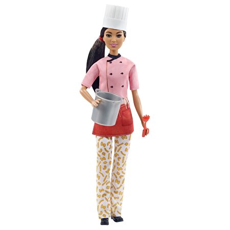 Barbie Kariyer Bebekleri Makarna Şefi Barbie GTW38