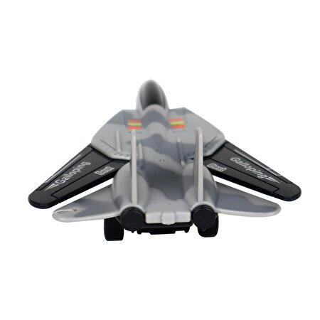 Çek Bırak Savaş Uçakları Gri 12 Cm