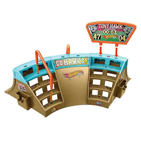 Hot Wheels Skate Parmak Kaykay Macerasına Başlangıç Seti Stadium Skatepark