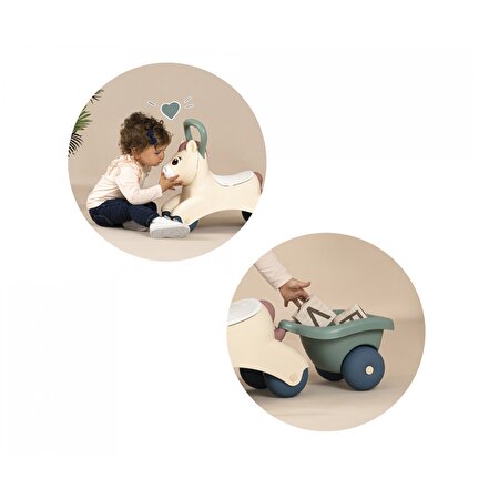 Little Smoby Baby Pony Bingit Araba
