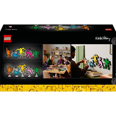 LEGO Art Keith Haring Dans Eden Figürler 31216