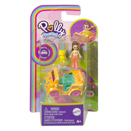 Polly Pocket'ın Muhteşem Araçları Oyun Setleri HKV60