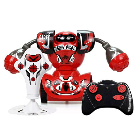 Silverlit Robo Kombat Tekli Antrenman Set Kırmızı