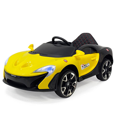 Quantum Gt 12 Volt Akülü Araba Sarı
