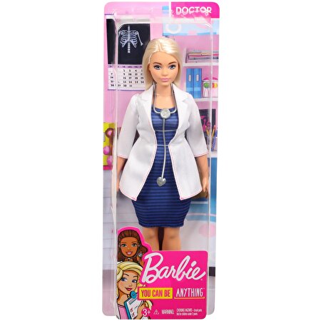 Barbie Kariyer Bebekleri Doktor Barbie ve Steteskopu FXP00