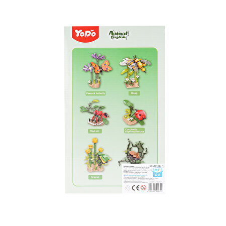 Mega Blok Çiçek ve Gergedan Böceği 164 Parça