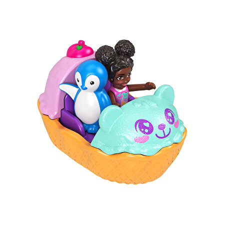 Polly Pocket'in Muhteşem Araçları Oyun Seti HWP12