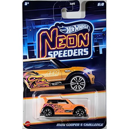 Hot Wheels Neon Speeder Arabalar Mini Cooper S Challenge JBY96