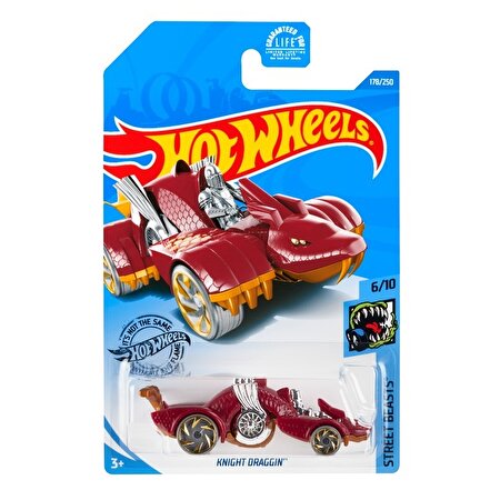 Hot Wheels Tekli Araba Knight Draggin GHD38