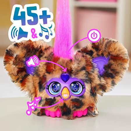 Furby Furblet İnteraktif Peluş Chee Chee Cheetah G1697