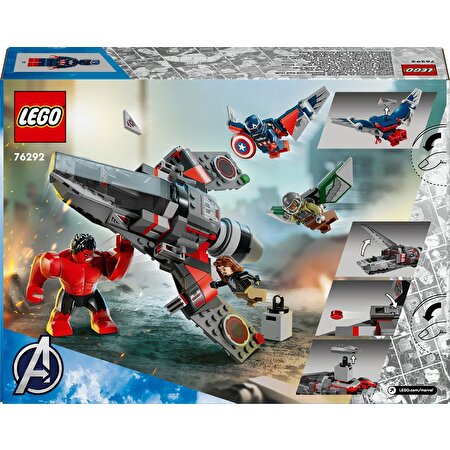 LEGO Marvel Kaptan Amerika ile Red Hulk Savaşı 76292