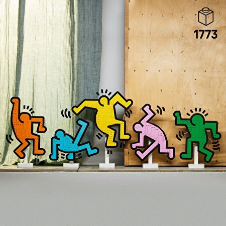 LEGO Art Keith Haring Dans Eden Figürler 31216