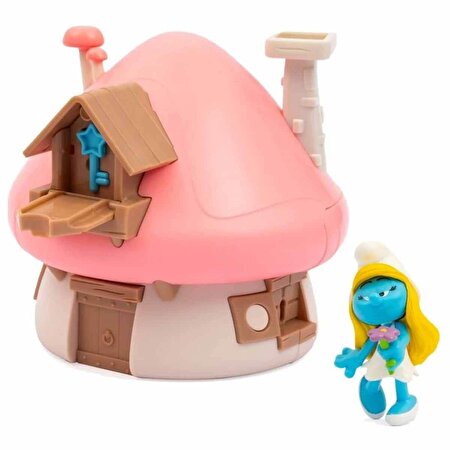 Şirinler Evi Oyun Seti Şirine ve Evi