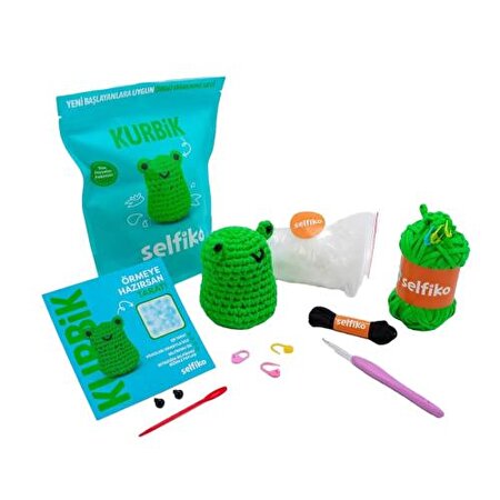 Kurbik Örgü Öğrenme Seti