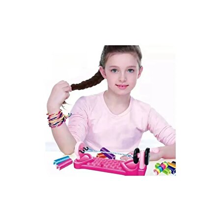 2'si 1 Arada Bileklik Örme ve Takı Yapma Makinesi Seti