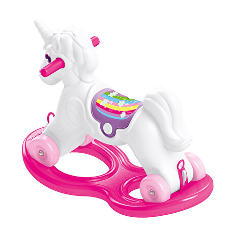 Unicorn Sallanan Tekerlekli At