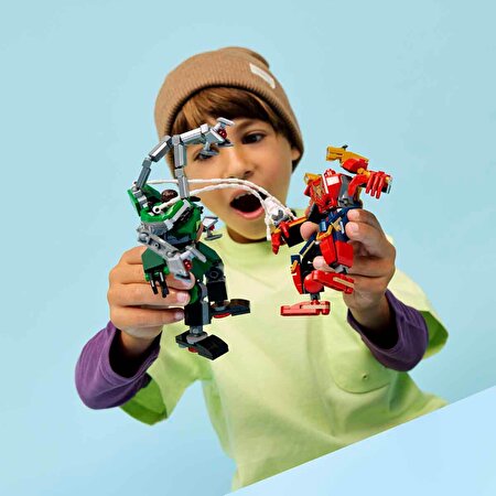 LEGO Marvel Robot Savaşı: Örümcek Adam, Doktor Oktopus’a Karşı 76338