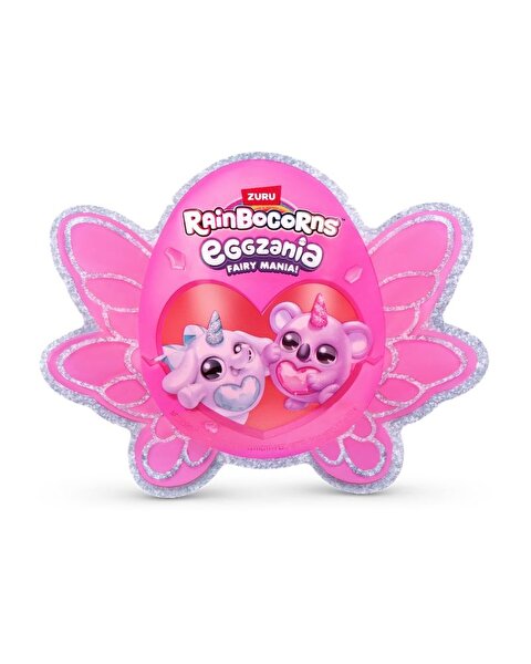 Rainbocorns Eggzania Fairy Peluş Sürpriz Paket Pembe Kanat 92106