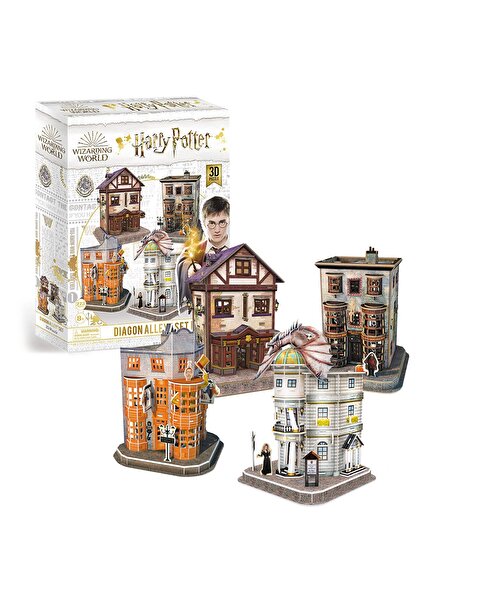 Cubic Fun 3D Puzzle Harry Potter Diagon Yolu 4 Bina