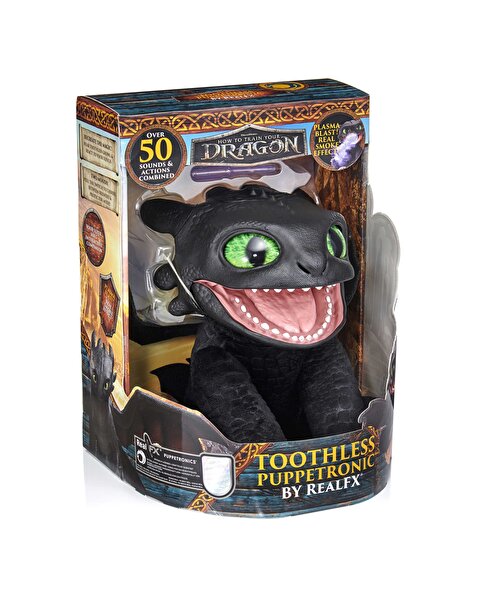 Real Fx Dragon Dişsiz Elektronik Kukla 30 Cm