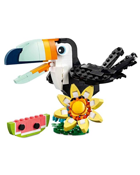 LEGO Creator 3 in 1 Vahşi Hayvanlar: Tropikal Tukan Kuşu 31173