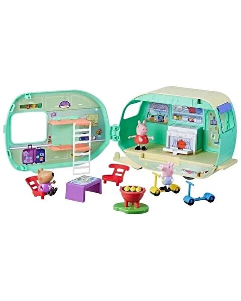 Peppa Pi̇g Peppa'nın Karavan Oyun Seti