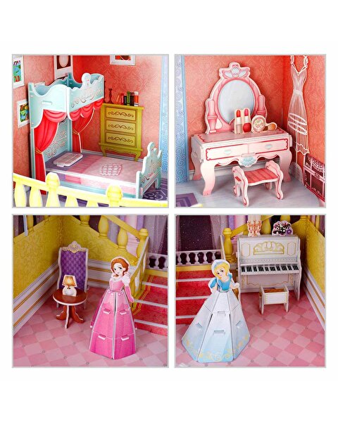 Cubic Fun 3D Puzzle Fairytale Castle 81 Parça