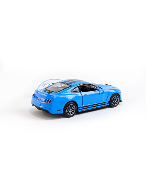 1:36 Ölçekli Die-Cast Mavi Spor Araba