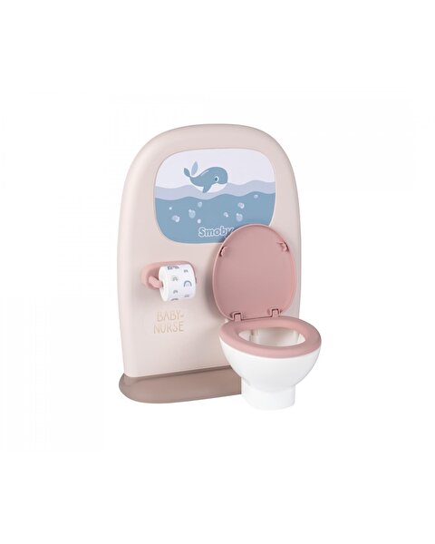 Smoby Baby Nurse Eğitici 2'si 1 Arada Tuvalet ve Lavabo Seti