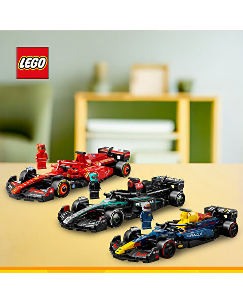 LEGO Speed Champions Formula 1 3’lü Özel Set Paketi (Red Bull Racing + Mercedes + Ferrari)