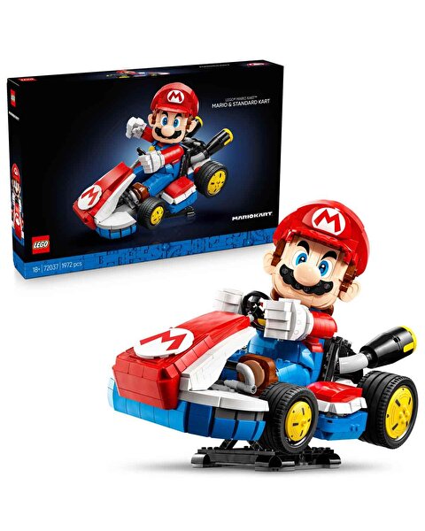 LEGO Super Mario: Mario Kart – Mario ve Standard Kart 72037