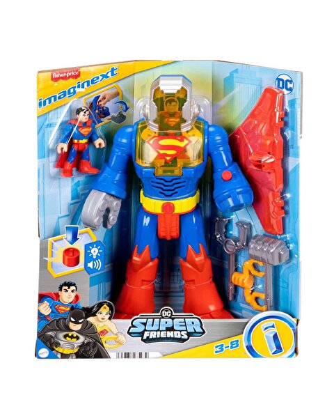 Imaginext DC Super Friends Superman Insider ve Exo Kostümü JCT47