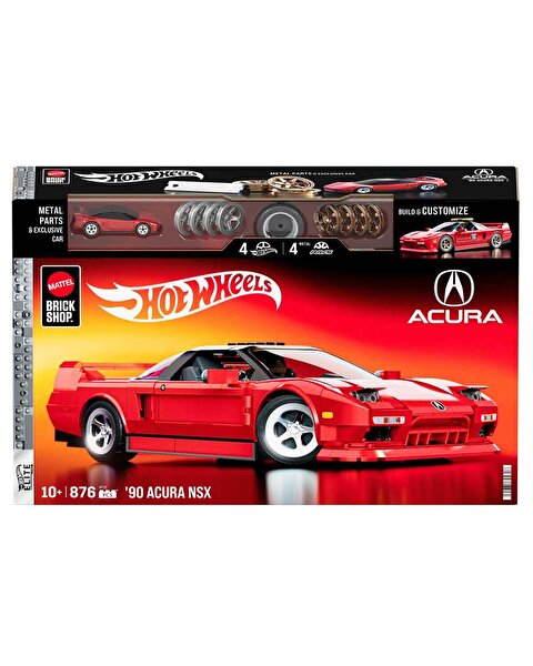Hot Wheels Elite Serisi 90 Acura NSX Araba 876 Parça JFT17