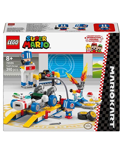 LEGO Super Mario: Mario Kart – Toad’un Garajı 72035