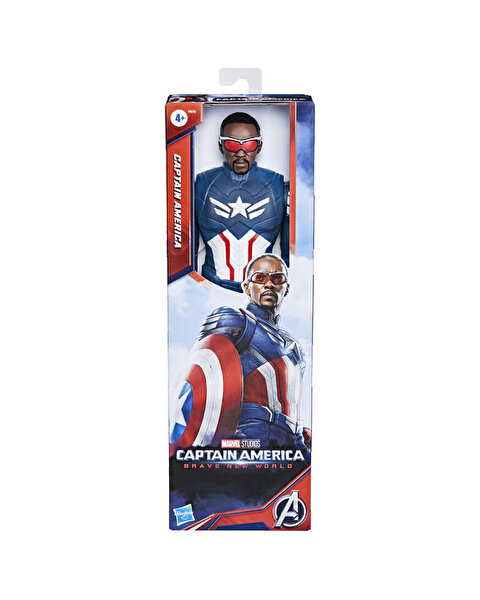 Marvel Studios Titan Hero Serisi Captain America Aksiyon Figürü 30 Cm