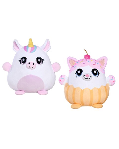 Cute Softies Sevimli Peluş Unicorn Beyaz 24 Cm