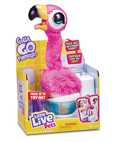Little Live Pets Dans Eden Flamingo