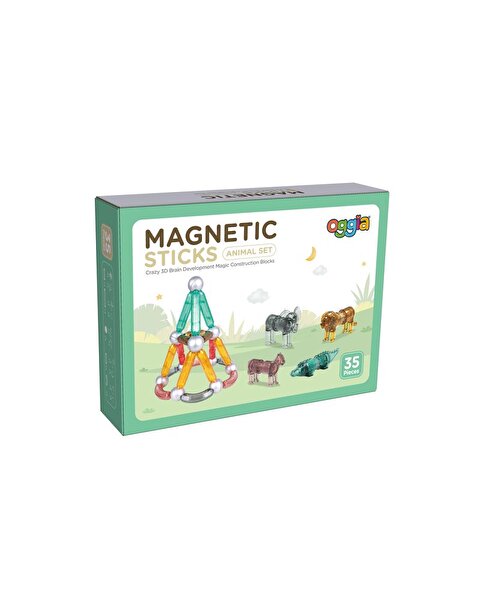 Magnetic Sticks Manyetik Oyun Seti 35 Parça