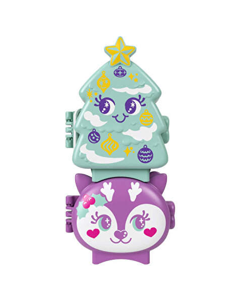 Polly Pocket Sevimli Yılbaşı 2'li Paket Oyun Seti JGM53