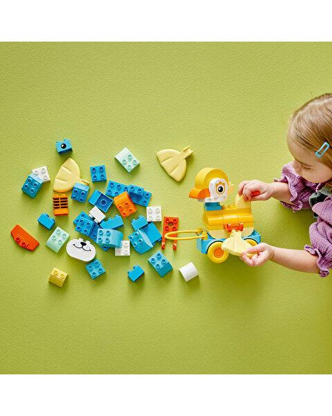 LEGO Duplo 3’ü 1 Arada Tekerlekli Hayvanlar 10448