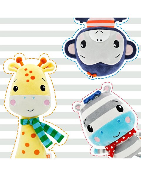 Fisher Price Bebek Peluş Zebra