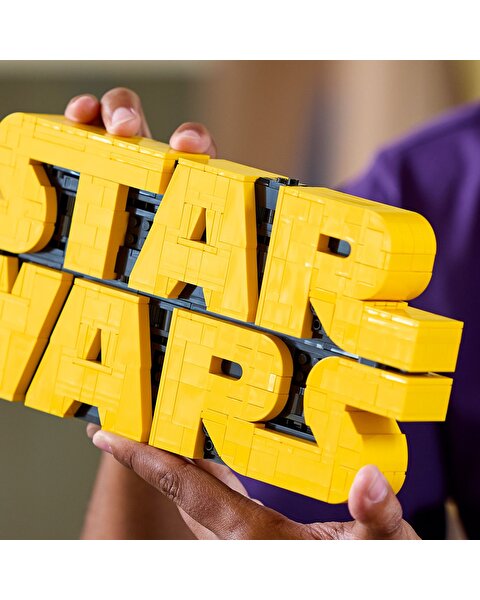 LEGO Parçalarla Yapılan Star Wars™ Logosu 75407