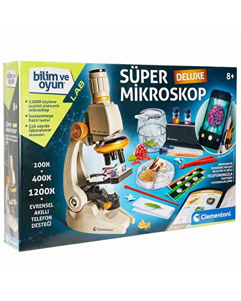 Clementoni Bilim ve Oyun: Süper Mikroskop