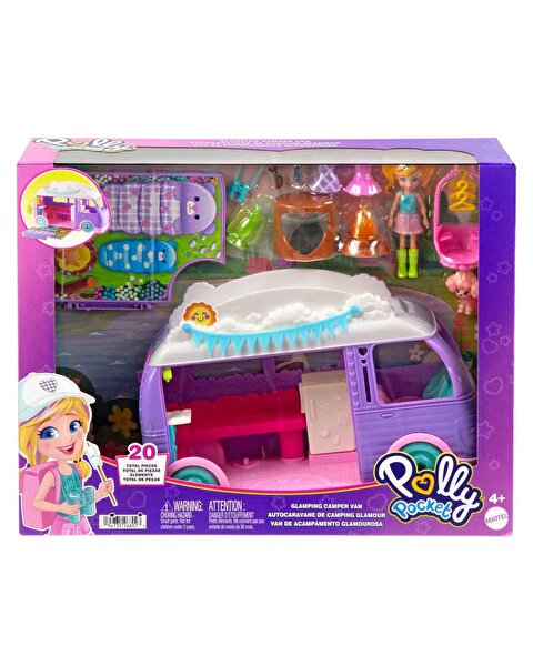 Polly Pocket Eğlenceli Karavan Oyun Seti JCC32