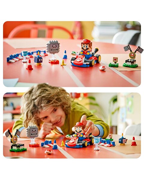 LEGO Super Mario Mario Kart – İnteraktif LEGO Mario ve Standard Kart 72043