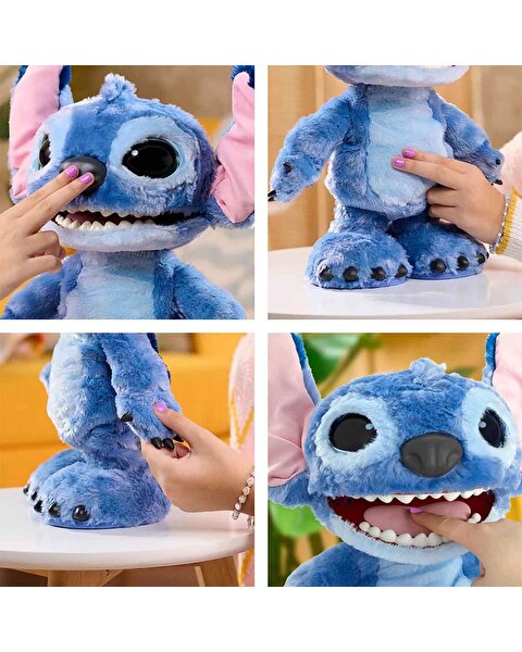 Sesli ve İnteraktif Disney Stitch Peluş 43 cm 12284