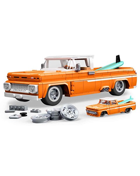 Hot Wheels Elite Serisi Custom 62 Chevy Pickup Araba 858 Parça JFT20