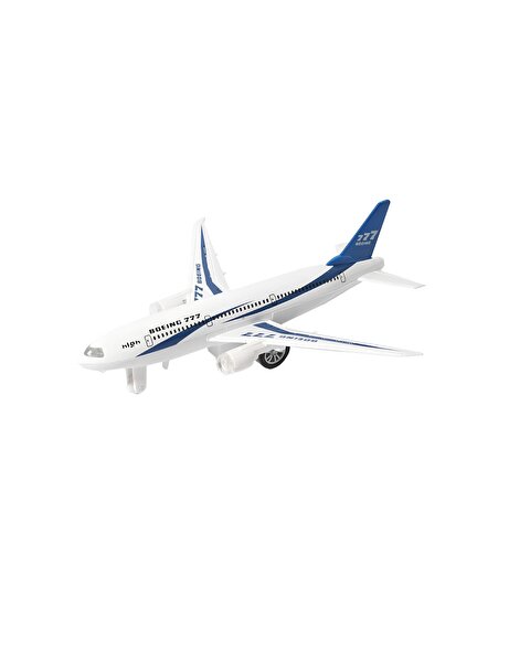 Die Cast Sesli ve Işıklı Çek Bırak Uçak