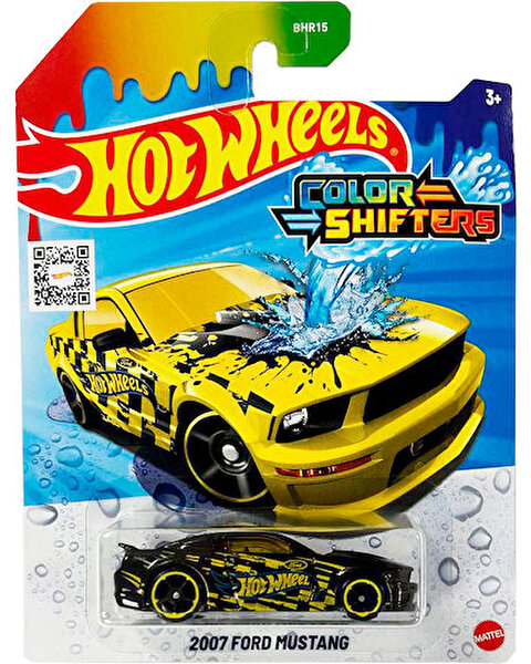 Hot Wheels 1:64 Renk Değiştiren Arabalar 2007 Ford Mustang JCM33