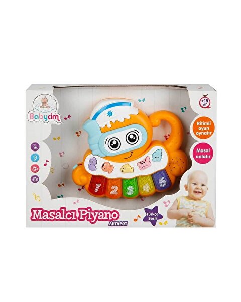 Türkçe Eğitici Ahtapot Masalcı Piyano
